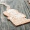 Ornament - I Don't Believe in You Either - Raw Wood 4x3in Santa
